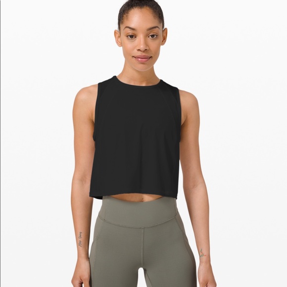 lululemon athletica Tops - ❌Sold Lululemon Sculpt Tank Cropped